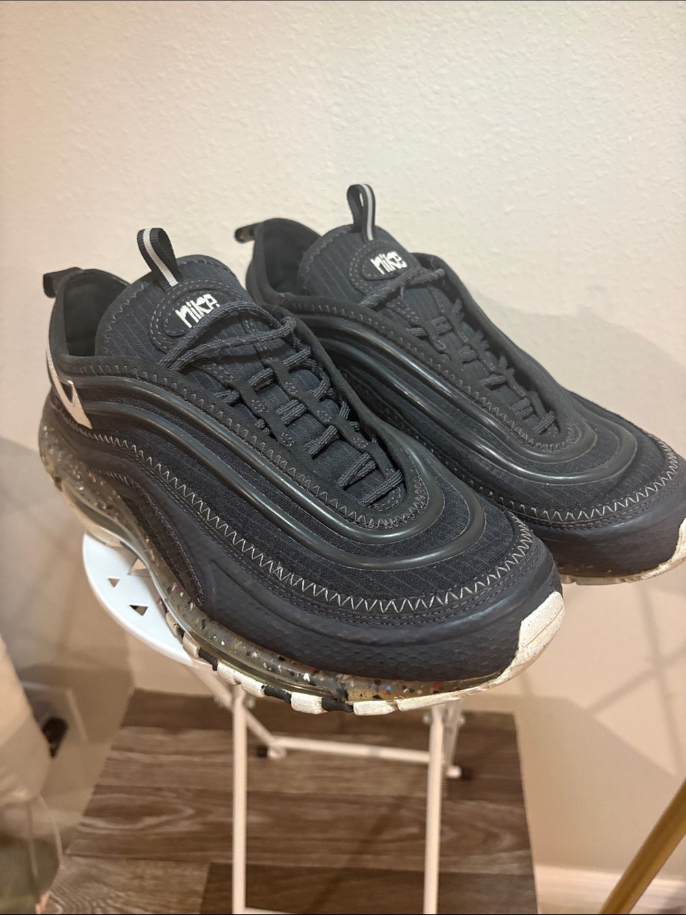 Nike Air Max Terrascape 97 Off Noir Black White Men’s 11 DJ5019-001 2022 Rare